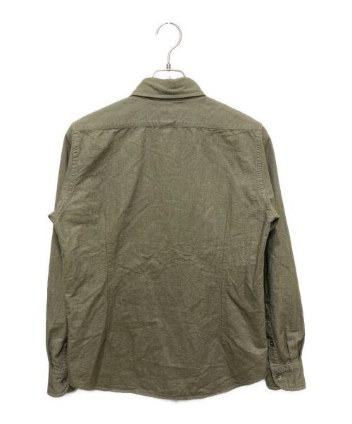 NIGEL CABOURN（ナイジェルケーボン）NIGEL CABOURN (ナイジェルケーボン) BRITISH OFFICERS SHIRT カーキ サイズ:46の古着・服飾アイテム