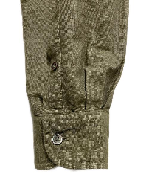 NIGEL CABOURN（ナイジェルケーボン）NIGEL CABOURN (ナイジェルケーボン) BRITISH OFFICERS SHIRT カーキ サイズ:46の古着・服飾アイテム