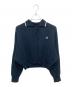 FRED PERRY（フレッドペリー）の古着「【別注】カラーニットカーディガン」｜ネイビー