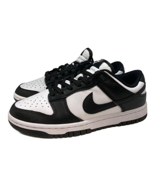 NIKE（ナイキ）NIKE (ナイキ) WMNS DUNK LOW ホワイト×ブラック サイズ:24㎝の古着・服飾アイテム