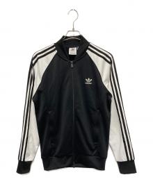 adidas（アディダス）の古着「アディカラー クラシックス SSTトラックジャケット」｜ブラック×ホワイト