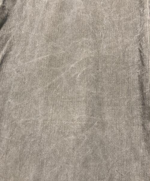 POLO RALPH LAUREN（ポロ・ラルフローレン）POLO RALPH LAUREN (ポロ・ラルフローレン) パッチ加工コーデュロイシャツ カーキ サイズ:Ⅼの古着・服飾アイテム