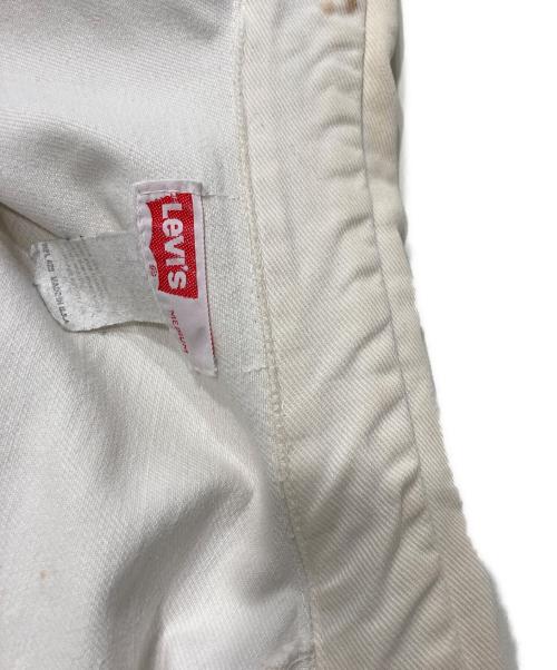 LEVI'S（リーバイス）LEVI'S (リーバイス) デニムシャツジャケット ホワイト サイズ:Ⅿの古着・服飾アイテム