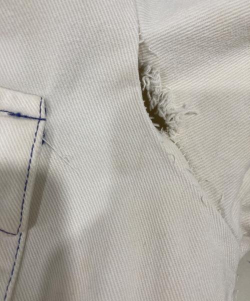 LEVI'S（リーバイス）LEVI'S (リーバイス) デニムシャツジャケット ホワイト サイズ:Ⅿの古着・服飾アイテム