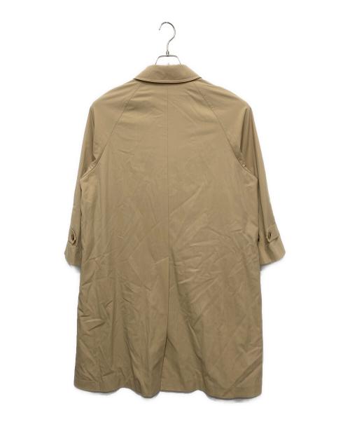 MACPHEE（マカフィー）MACPHEE (マカフィー) コットンナイロンツイル ステンカラーコート ベージュ サイズ:34の古着・服飾アイテム