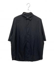 teatora（テアトラ）の古着「CARTRIDGE SHIRT S/S HL」｜ブラック