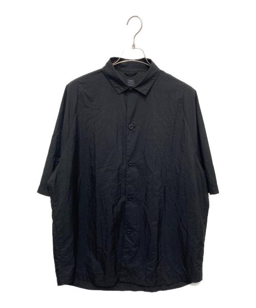 teatora（テアトラ）TEATORA (テアトラ) CARTRIDGE SHIRT S/S HL ブラック サイズ:3の古着・服飾アイテム