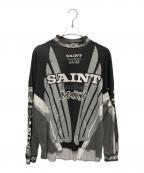 SAINT MICHAELセントマイケル）の古着「SAINT MX LS T-SHIRT」｜グレー