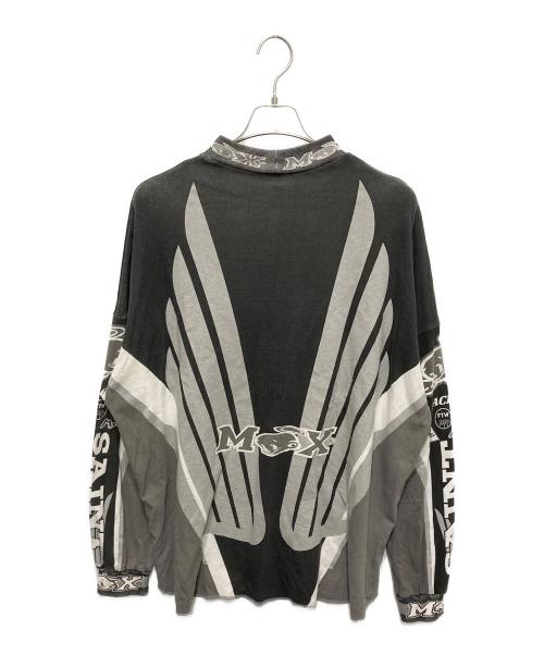 SAINT MICHAEL（セントマイケル）SAINT MICHAEL (セントマイケル) SAINT MX LS T-SHIRT グレー サイズ:XLの古着・服飾アイテム