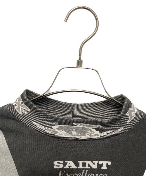 SAINT MICHAEL（セントマイケル）SAINT MICHAEL (セントマイケル) SAINT MX LS T-SHIRT グレー サイズ:XLの古着・服飾アイテム