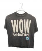 SAINT MICHAELセントマイケル）の古着「SS T-SHIRT/WOW」｜グレー