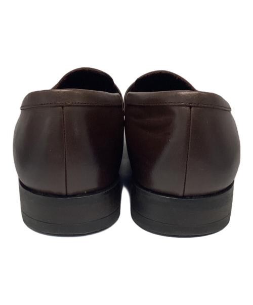 green label relaxing（グリーンレーベルリラクシング）green label relaxing (グリーンレーベルリラクシング) ハッスイ スムース フレンチ ローファ ブラウン サイズ:SIZE 7 1/2の古着・服飾アイテム