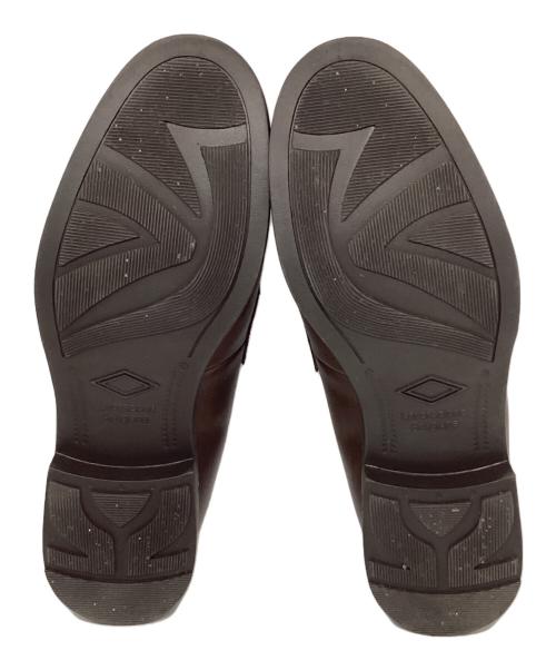green label relaxing（グリーンレーベルリラクシング）green label relaxing (グリーンレーベルリラクシング) ハッスイ スムース フレンチ ローファ ブラウン サイズ:SIZE 7 1/2の古着・服飾アイテム