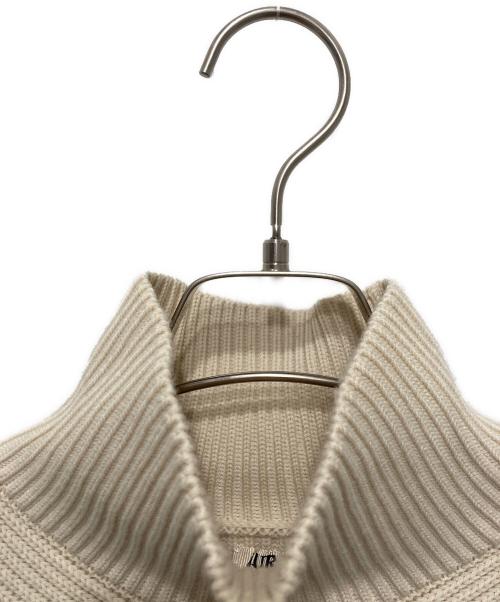 AURALEE（オーラリー）AURALEE (オーラリー) SUPER FINE WOOL RIB KNIT TURTLE NECK P/O アイボリー サイズ:4の古着・服飾アイテム