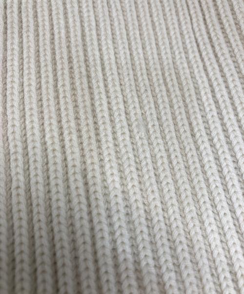 AURALEE（オーラリー）AURALEE (オーラリー) SUPER FINE WOOL RIB KNIT TURTLE NECK P/O アイボリー サイズ:4の古着・服飾アイテム