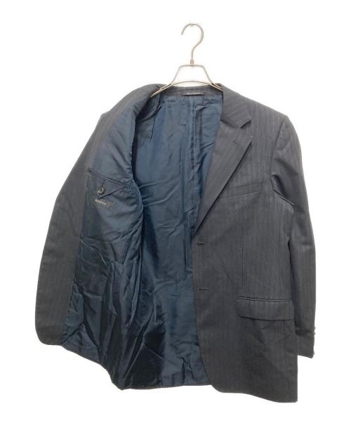GUCCI（グッチ）GUCCI (グッチ) ウールシルク2Bジャケット ブラック サイズ:48Rの古着・服飾アイテム