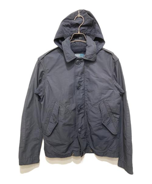 POLO RALPH LAUREN（ポロ・ラルフローレン）POLO RALPH LAUREN (ポロ・ラルフローレン) ミリタリージャケット ネイビー サイズ:XSの古着・服飾アイテム