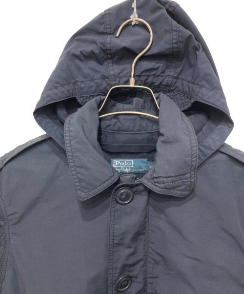 POLO RALPH LAUREN（ポロ・ラルフローレン）POLO RALPH LAUREN (ポロ・ラルフローレン) ミリタリージャケット ネイビー サイズ:XSの古着・服飾アイテム