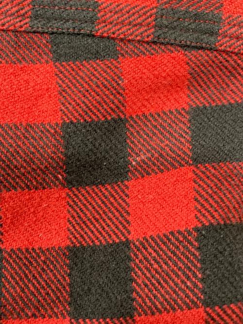 POLO RALPH LAUREN（ポロ・ラルフローレン）POLO RALPH LAUREN (ポロ・ラルフローレン) ブロックチェックネルシャツ レッド サイズ:Ⅿの古着・服飾アイテム