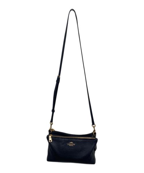 COACH（コーチ）COACH (コーチ) レイラ ショルダーバッグ ネイビーの古着・服飾アイテム