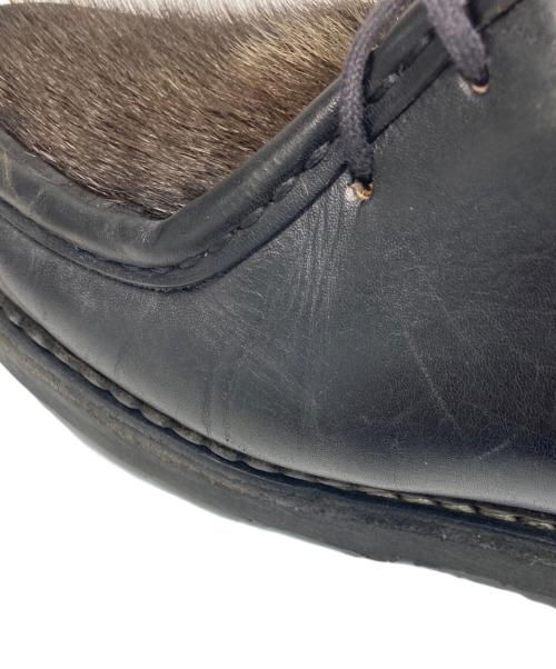 PARABOOT（パラブーツ）PARABOOT (パラブーツ) ミカエルフォック チロリアンシューズ ブラック サイズ:EU40 1/2Fの古着・服飾アイテム