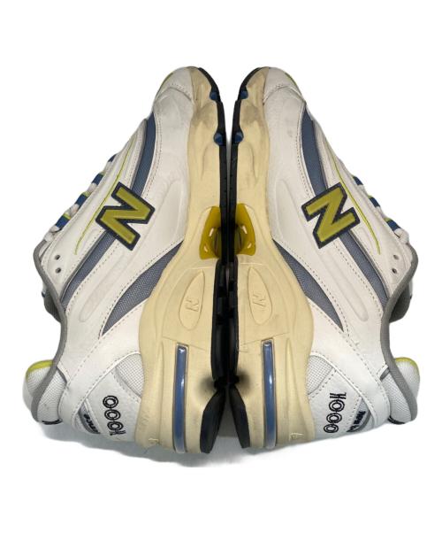 NEW BALANCE（ニューバランス）NEW BALANCE (ニューバランス) ローカットスニーカー ホワイト×ブルー サイズ:28cmの古着・服飾アイテム