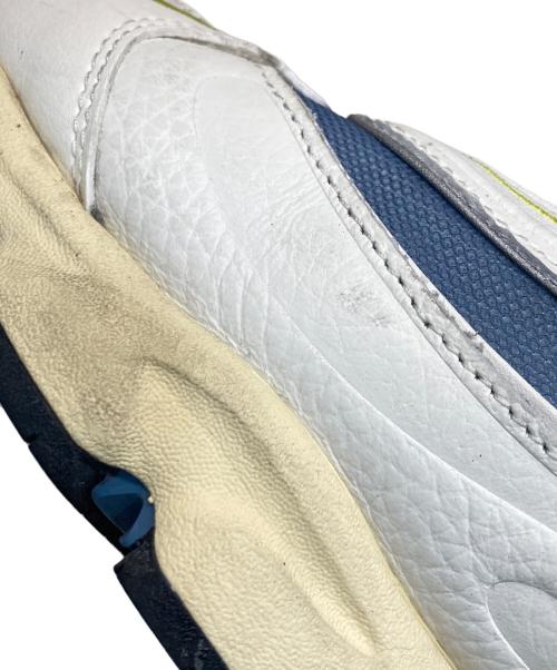 NEW BALANCE（ニューバランス）NEW BALANCE (ニューバランス) ローカットスニーカー ホワイト×ブルー サイズ:28cmの古着・服飾アイテム