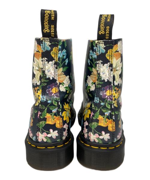 Dr.Martens（ドクターマーチン）Dr.Martens (ドクターマーチン) 花柄8ホールブーツ マルチカラー サイズ:UK5の古着・服飾アイテム