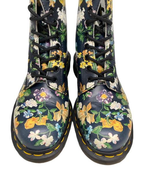 Dr.Martens（ドクターマーチン）Dr.Martens (ドクターマーチン) 花柄8ホールブーツ マルチカラー サイズ:UK5の古着・服飾アイテム
