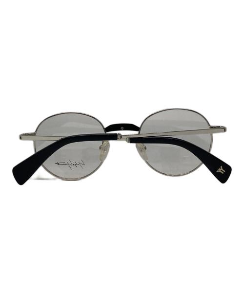 YOHJI YAMAMOTO（ヨウジヤマモト）YOHJI YAMAMOTO (ヨウジヤマモト) 眼鏡 シルバー サイズ:49□22の古着・服飾アイテム
