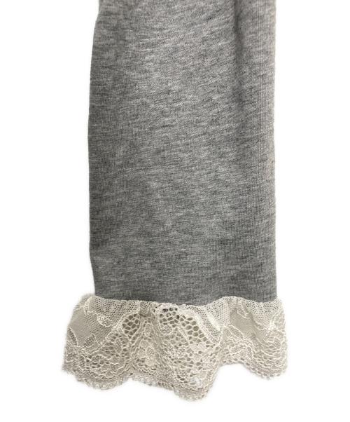 lumignon（ルミニョン）lumignon (ルミニョン) Fluffy cotton lace 3set グレー サイズ:Sの古着・服飾アイテム