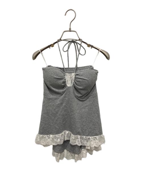 lumignon（ルミニョン）lumignon (ルミニョン) Fluffy cotton lace 3set グレー サイズ:Sの古着・服飾アイテム