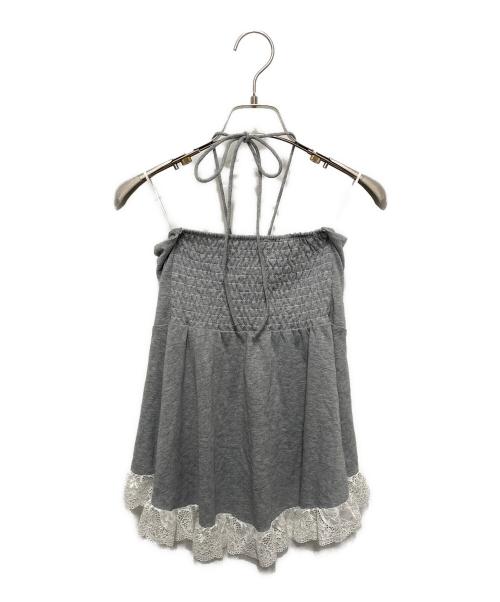 lumignon（ルミニョン）lumignon (ルミニョン) Fluffy cotton lace 3set グレー サイズ:Sの古着・服飾アイテム