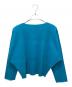 me ISSEY MIYAKE (ミーイッセイ ミヤケ) FINE KNIT PLEATS カーディガン ブルー サイズ:FREE：16000円