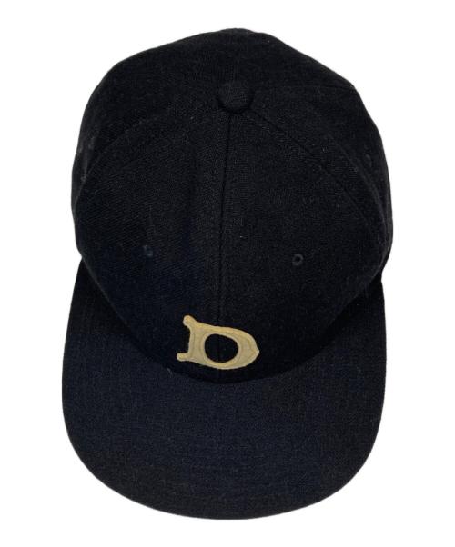 THE H.W.DOG&CO.（エイチダブリュードッグアンドコー）THE H.W.DOG&CO. (エイチダブリュードッグアンドコー) ベースボールキャップ ブラックの古着・服飾アイテム
