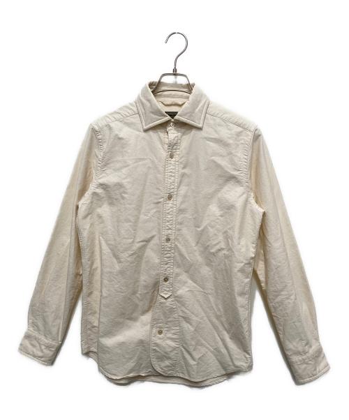 NIGEL CABOURN（ナイジェルケーボン）NIGEL CABOURN (ナイジェルケーボン) ブリティッシュオフィサーズシャツ アイボリー サイズ:46の古着・服飾アイテム