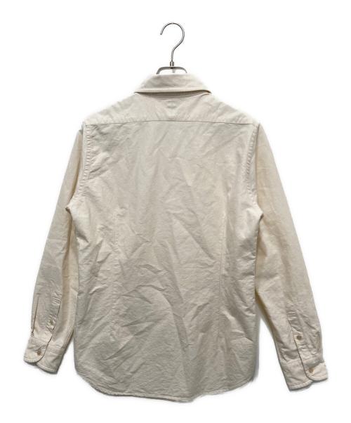 NIGEL CABOURN（ナイジェルケーボン）NIGEL CABOURN (ナイジェルケーボン) ブリティッシュオフィサーズシャツ アイボリー サイズ:46の古着・服飾アイテム