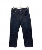 OMOTODENIMオモトデニム）の古着「15.5OZ SLUB-NEP DENIM LOOSE FIT」｜インディゴ