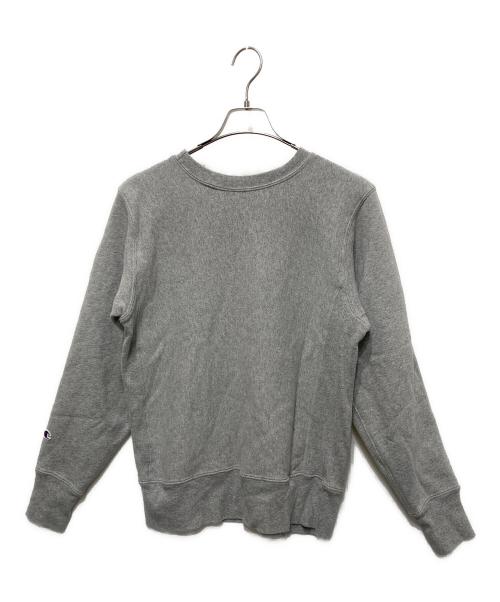 Champion REVERSE WEAVE（チャンピオン リバース ウィーブ）Champion REVERSE WEAVE (チャンピオン リバース ウィーブ) クルーネックスウェット グレー サイズ:Sの古着・服飾アイテム