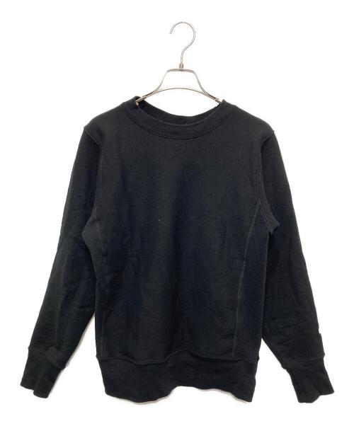Champion REVERSE WEAVE（チャンピオン リバース ウィーブ）Champion REVERSE WEAVE (チャンピオン リバース ウィーブ) クルーネックスウェットシャツ ブラック サイズ:Sの古着・服飾アイテム