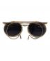 Thom Browne (トムブラウン) フリップアップサングラス ゴールド サイズ:TB-001A-51：20000円