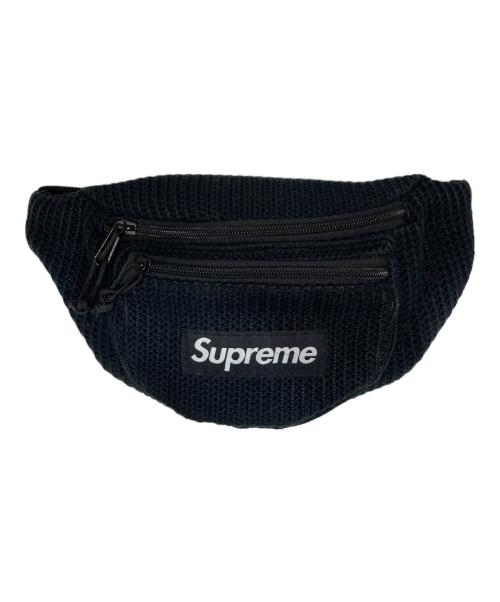 SUPREME（シュプリーム）SUPREME (シュプリーム) STRING WAIST BAG／ストリング ウエスト バッグ ブラックの古着・服飾アイテム