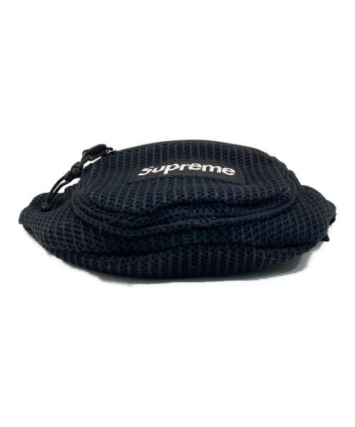 SUPREME（シュプリーム）SUPREME (シュプリーム) STRING WAIST BAG／ストリング ウエスト バッグ ブラックの古着・服飾アイテム