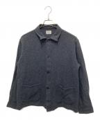 SHIPSシップス）の古着「コットン ツイード カバー シャツ」｜グレー