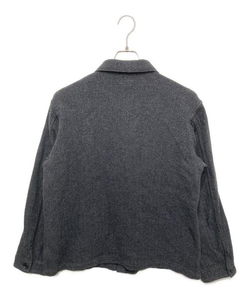SHIPS（シップス）SHIPS (シップス) コットン ツイード カバー シャツ グレー サイズ:Ⅿの古着・服飾アイテム