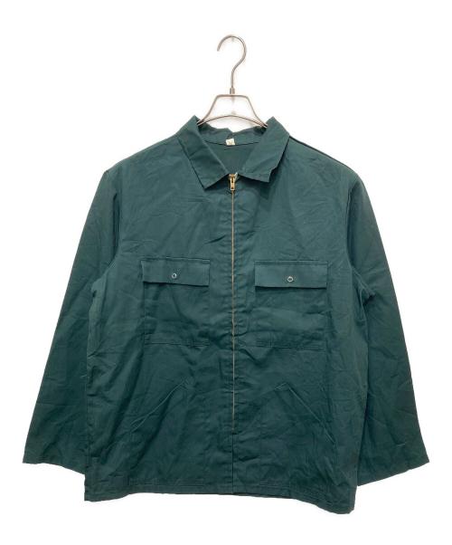 Kidur（キドゥー）Kidur (キドゥー) オールドワークジャケット グリーン サイズ:52の古着・服飾アイテム