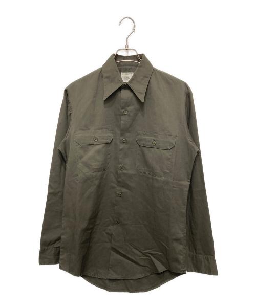big mac（ビッグマック）big mac (ビッグマック) 70's ワークシャツ カーキ サイズ:不明の古着・服飾アイテム