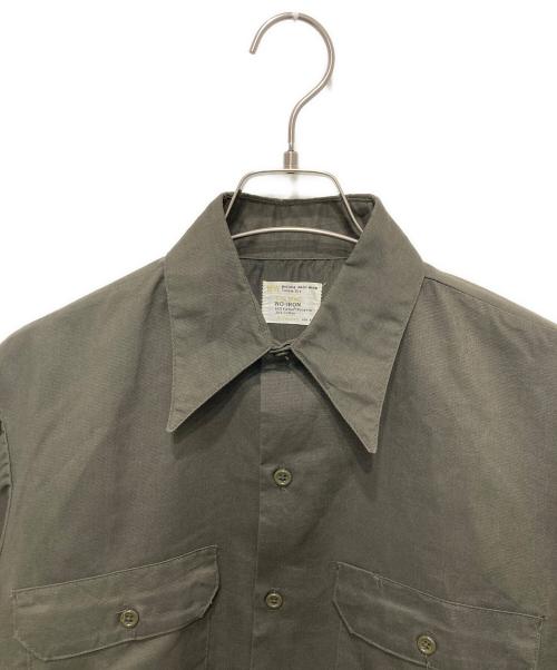 big mac（ビッグマック）big mac (ビッグマック) 70's ワークシャツ カーキ サイズ:不明の古着・服飾アイテム