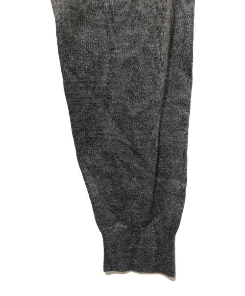 BLACK LABEL CRESTBRIDGE（ブラックレーベル クレストブリッジ）BLACK LABEL CRESTBRIDGE (ブラックレーベル クレストブリッジ) シャドーチェッククルーネックニット グレー サイズ:XLの古着・服飾アイテム