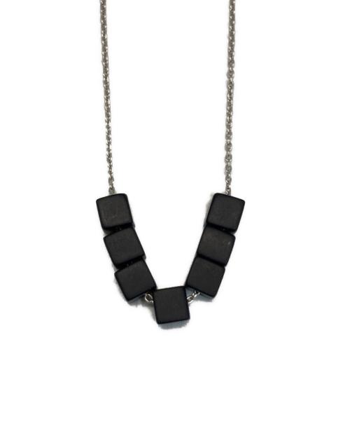 CTHY（シティ）CTHY (シティ) CUBE STONE NECKLACE／キューブストーンネックレス ブラックの古着・服飾アイテム